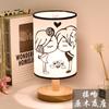 Lámpara de mesa pequeña nórdica simple y moderna, lámpara de noche para dormitorio, decoración creativa, luz nocturna de celebridad de Internet, luz para lactancia de bebé