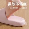 2024 nuevas pantuflas para amantes del pan material eva engrosado baño baño sensación de excremento sandalias de verano al por mayor
