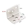Suporte de Canto Espessado de Aço Inoxidável Cantoneira de Ferro Conector de Fixação para Tábua de Madeira Mesa Cadeira Guarda-Roupa Suporte de Prateleira de Ferro em Ângulo Reto de 90 Graus em Forma de L