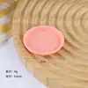 Mini plato de ratán de simulación, bandeja de frutas, modelo de plato de repostería, plato de postre, accesorios para la casa de los niños