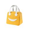 Bonita Bolsa de Almuerzo Smiley Aislamiento Térmico Bolsa para Lonchera Portátil Bolsa de Almuerzo Bolsa de Almuerzo para Estudiantes Bolsa para Comida con Aislamiento Térmico