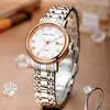 Regalo para el Día de San Valentín Chino, Reloj para Mujer, Compacto, Lujo Accesible, Reloj de Cuarzo Auténtico Impermeable para Mujer, Nombre de Marca Nuevo