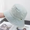 Sombrero de pescador de mezclilla estilo coreano, protección solar, versátil, adecuado para fotografía callejera casual, de alta gama, sombrero tipo cubo adelgazante para hombres