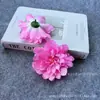 Flores artificiales, cabezas de flor de peonía, materiales DIY para accesorios de pelo de estilo tradicional, flores artificiales de alta calidad y realistas para decoración de escenas