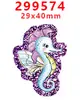 Accesorios Acrílicos de Dibujos Animados con Purpurina Transfronterizos Accesorios para Joyería DIY de Resina Parche Pasador Pasador Gt-Z-299273
