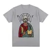 Transfronteiriça MfDoomCamisetaVintageClássicaRetrôMáscaraH