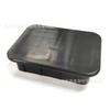 Fábrica de Guangdong/Dongguan 75*100*6 Tapón Rectangular de Plástico para Tubo Tapón de Plástico para Tubo Tapón Pie