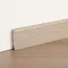 Rodapé de Madeira Maciça Puro, Tinta para Madeira Maciça, Rodapé Pintado para Piso, Linha de Canto Ultrafina Minimalista, Novo Estilo