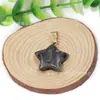 Pendente Estrela de Ágata Vermelha do Fornecedor Fabricante Colar Estilo Coreano Pingente Joias de Quartzo Rosa Moda Presente Dia dos Namorados 20*6