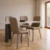Silla de Comedor Moderna Simple, Silla de Lujo Ligero, Silla con Respaldo para el Hogar, Silla de Comedor Nórdica, Silla de Ocio, Silla de Café, Taburete de Hotel