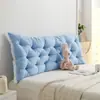 Cojín de cabecera, almohada para cama doble, respaldo para la cama, tapete de tatami, cojín suave, sofá de dormitorio, anticolisión, soporte lumbar