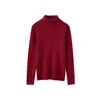 Roupa infantil de temperamento com listras verticais, gola alta, textura listrada vertical, emagrecimento, algodão puro, confortável, amiga da pele, top versátil para crianças outono e inverno