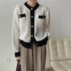 Suéter Retro de Cuello Alto Holgado Estilo Japonés Dongdaemun Coreano para Mujer Otoño e Invierno 2026 Nuevo Abrigo Negro Suave y Acogedor