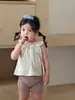 Conjunto de Camiseta y Shorts para Muñecas de Niña, Ropa Infantil Estilo Coreano, Nuevo Modelo 2026, Ropa de Verano para Bebé, Ropa Ligera para Niños