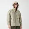 Roupa de Proteção Solar Estilo Montanha para Mulheres, Jaqueta Curta de Proteção Solar para Homens, Jaqueta Leve para Exterior, Jaqueta Anti-UV com Logo Personalizado