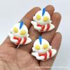 Accesorios de joyería de resina de dibujos animados de Ultraman, pegamento para crema, funda para teléfono, horquilla casera, hebilla para zapatos, material para refrigerador