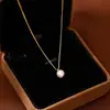 Collar de Perlas con un Toque Minimalista y de Alta Gama, Cadena para Clavícula, Nuevo Diseño de Nicho de Moda 2025, Cadena para el Cuello Estilo Ins, Regalo de Cumpleaños