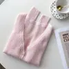 Chaqueta Cardigan de Punto de Seda Helada con Cuello en V para Mujer, Protección Solar Delgada de Verano, Nuevo Chal, Manga Larga, Corto, Top para Aire Acondicionado