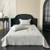 Nova Colcha de Cama Dupla Face em Modal Tencel Conjunto de Três Peças Refrescante de Verão Lençol de Fibra de Lyocell Lençol para Cama Tatami