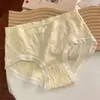 Ropa interior nueva para mujer, algodón en la entrepierna, cintura que tiembla, explosión en vivo, transpirable, cómoda, encaje japonés, bragas de chica