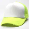 Gorra de béisbol de verano transpirable con logo personalizado impreso y malla de esponja para adultos y niños, gorra de pico liso, gorra de malla para proteger del sol