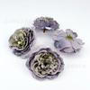 Cabeza de Rosa Simulada de 7 cm Pasador DIY Tocado Ropa Flor de Boda Pared de Flores Fiesta de Cumpleaños de Boda Accesorios para Fotos