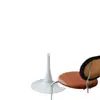 Mesa de Centro de Recepción para Negociaciones de Empresa Moderna Simple Mesa Redonda Grande para Sala de Estar, Estudio, Balcón, Mesita de Noche Combinación de Mesa y Sillas de Comedor