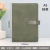 Conjunto de caixa de presente personalizado para notebook A5 de couro sintético espessado no atacado para escritório comercial e anotações de reuniões, pode ser impresso com logotipo