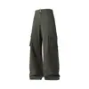 Control de Precios 89Pantalones Cargo de Algodón Estilo Americano Four Seasons para Hombre, Otoño Calle Alta Americana Corte Holgado Pantalones Jogger Primavera y Otoño