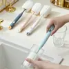 Cepillo para Tazas de Hogar con Mango Largo Esponja Cepillo Limpiador de Tazas Cepillo Limpiador Sin Rincones Muertos Esponja Descontaminante Cepillo Especial para Botellas