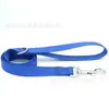 Collar para perro de venta caliente transfronterizo con arnés de pecho y correa extendida, collar y correa de perro de nailon de color sólido para Amazon