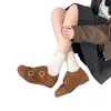 Zapatos Birkenstock de gamuza retro súper suaves sin cordones para mujer, nuevos zapatos casuales Mary Jane de doble hebilla de otoño 2026, mocasines