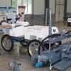 Pavimentação de piso de concreto máquina de nivelamento a laser pavimentadora de concreto