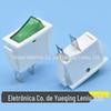 Interruptor de Barco Branco de 2 Pinos Certificado Cecqc Kcd3 Interruptor Basculante Verde de 2 Pinos Interruptor de Energia para Purificador de Água