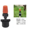 Boquilla de Plástico para Eliminación de Polvo con Spray de 4 Puntos Boquilla Micro Atomización de Niebla de Agua Reducción de Polvo Cabezal de Aspersión a Prueba de Polvo en Obra Bloque de Circunferencia