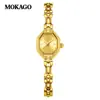 Moxi High Nuevo Reloj para Mujer Pequeño y Exquisito Pulsera Impermeable con Lujo Ligero y Patrón de Sol de Gama Alta Reloj de Cuarzo Venta al por Mayor