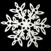 Ventas Directas de Fábrica multi-estilo copo de nieve de plástico Halloween regalo evento de empresa pequeños accesorios decoración copo de nieve