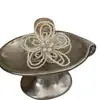 Presilha de Cabelo Exclusiva Flor de Pérola Feita à Mão com Acabamento de Luxo, Adequada para Coques e Penteados Semi-Presos, Acessório de Cabelo