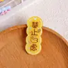 Acessórios para joias DIY, materiais artesanais, pingentes, letras acrílicas dupla face, trocadilhos com tema de frutas, pingentes de pêssego e melancia
