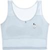 Chaleco pequeño para niñas, período de desarrollo, antibacteriano, antigolpes, ropa interior para niñas, estudiantes de primaria, sujetador infantil de algodón puro, de verano, de longitud media.