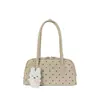 Bolsa de Ombro Feminina da Moda 2026 Nova Tendência de Verão Diária Cor Sólida Exquisita para o Trabalho