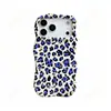 Suministro Exclusivo Transfronterizo de Funda para Teléfono con Estampado de Leopardo Azul Klein para iPhone 18 Pro Max, Cubierta Protectora Anticaídas, Personalizable con Tu Propio Diseño