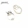 YuenZ accesorios para joyería diy búho retro aleación colgante comercio exterior popular D112