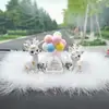 Decoraciones Creativas de Alta Gama Seleccionadas Cuidadosamente para el Interior del Coche con un Modelo de Diosa Ciervo Pequeño para el Tablero