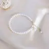Nova Pulseira de Namorada de Pérola de Água Doce Barroca Catclaw Estilo Coreano Moda Celebridade da Internet Pulseira de Pérola Alienígena