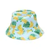 Novo Chapéu de Sol Primavera e Verão 2025 Tendência Fofo Morango Melancia Cereja Chapéu Bacia de Frutas Chapéu de Pescador Estudante Feminino