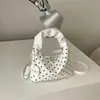 Bolso de axila único de lunares estilo coreano transfronterizo para mujer, nuevo bolso de hombro único otoño 2026, bolso de mano retro francés, bolso tipo empanada