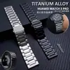 Para Huawei watch3pro Correa de Aleación de Titanio GT3 Smart Watch GT2pro Tres Perlas Mismo Estilo Nuevo