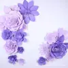 Flor de peonía de cartón flor de papel terminada flor decorativa hecha a mano fabricación de flores de papel ramo para el Día de la Madre regalo del Día de la Madre