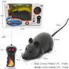 Mouse com Controle Remoto Aveludado, Brinquedo Elétrico de Gato para Pegadinhas, Modelo Realista de Animal para Pegadinhas Infantis, Atacado